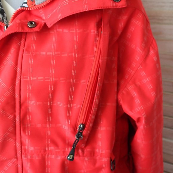 LIQUID Freerider Men's Red Plaid Ski & Snowboard Winter Jacket (96) - Picture 5 of 16